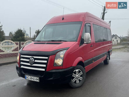 Красный Фольксваген Крафтер, объемом двигателя 2.46 л и пробегом 686 тыс. км за 12500 $, фото 1 на Automoto.ua