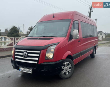 Красный Фольксваген Крафтер, объемом двигателя 2.46 л и пробегом 686 тыс. км за 12500 $, фото 1 на Automoto.ua