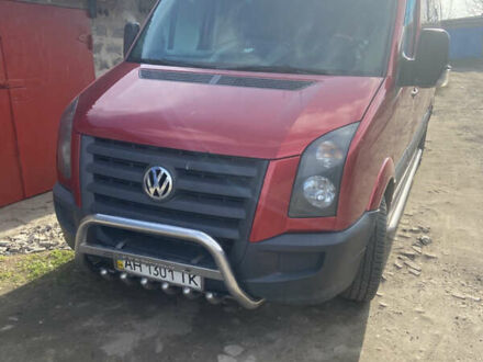 Красный Фольксваген Крафтер, объемом двигателя 2.46 л и пробегом 510 тыс. км за 12500 $, фото 1 на Automoto.ua