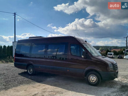 Красный Фольксваген Крафтер, объемом двигателя 2 л и пробегом 300 тыс. км за 32000 $, фото 1 на Automoto.ua