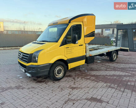 Желтый Фольксваген Крафтер, объемом двигателя 1.97 л и пробегом 475 тыс. км за 16500 $, фото 1 на Automoto.ua