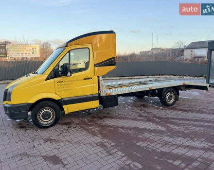 Желтый Фольксваген Крафтер, объемом двигателя 1.97 л и пробегом 475 тыс. км за 16500 $, фото 2 на Automoto.ua