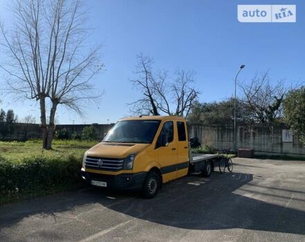 Жовтий Фольксваген Крафтєр, об'ємом двигуна 1.97 л та пробігом 450 тис. км за 16300 $, фото 3 на Automoto.ua