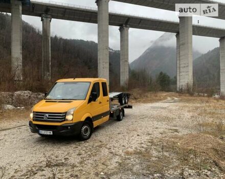 Жовтий Фольксваген Крафтєр, об'ємом двигуна 1.97 л та пробігом 450 тис. км за 16300 $, фото 2 на Automoto.ua