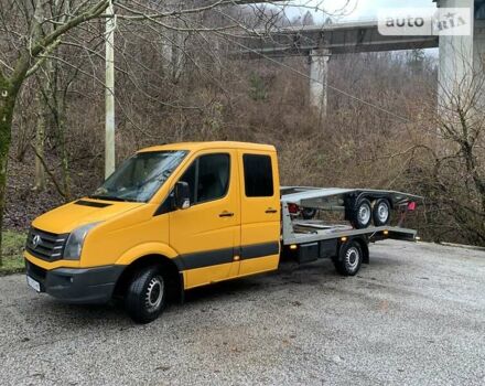 Жовтий Фольксваген Крафтєр, об'ємом двигуна 1.97 л та пробігом 450 тис. км за 16300 $, фото 12 на Automoto.ua