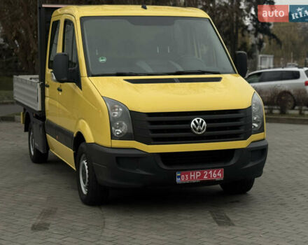 Жовтий Фольксваген Крафтєр, об'ємом двигуна 2 л та пробігом 248 тис. км за 19300 $, фото 10 на Automoto.ua