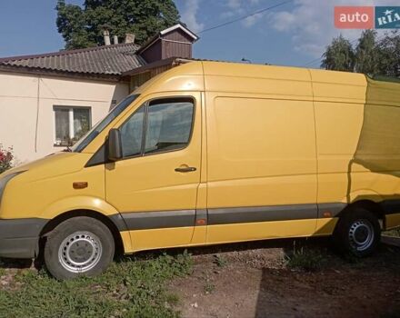Желтый Фольксваген Крафтер, объемом двигателя 1.97 л и пробегом 487 тыс. км за 12000 $, фото 5 на Automoto.ua