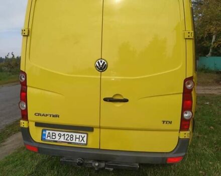 Желтый Фольксваген Крафтер, объемом двигателя 2 л и пробегом 190 тыс. км за 14400 $, фото 3 на Automoto.ua