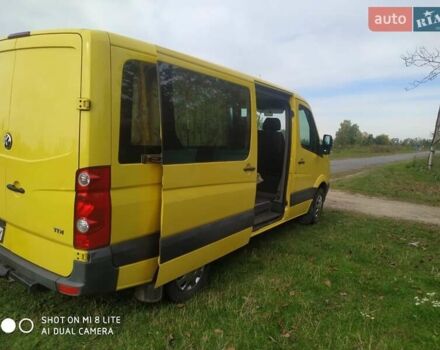Желтый Фольксваген Крафтер, объемом двигателя 2 л и пробегом 190 тыс. км за 14400 $, фото 8 на Automoto.ua