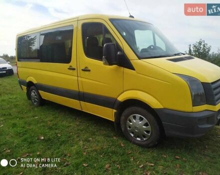 Желтый Фольксваген Крафтер, объемом двигателя 2 л и пробегом 190 тыс. км за 14400 $, фото 9 на Automoto.ua