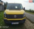 Желтый Фольксваген Крафтер, объемом двигателя 2 л и пробегом 190 тыс. км за 14400 $, фото 1 на Automoto.ua