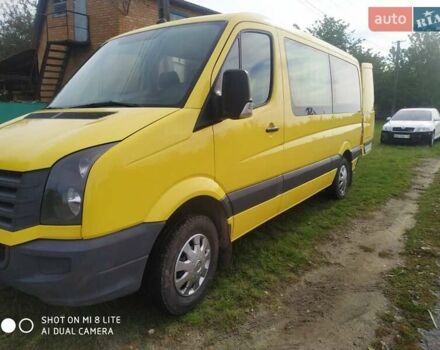 Желтый Фольксваген Крафтер, объемом двигателя 2 л и пробегом 190 тыс. км за 14400 $, фото 10 на Automoto.ua