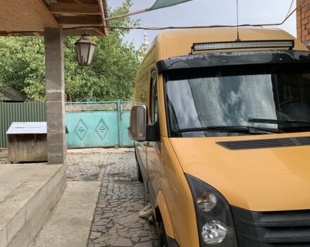 Желтый Фольксваген Крафтер, объемом двигателя 2.5 л и пробегом 750 тыс. км за 10000 $, фото 1 на Automoto.ua