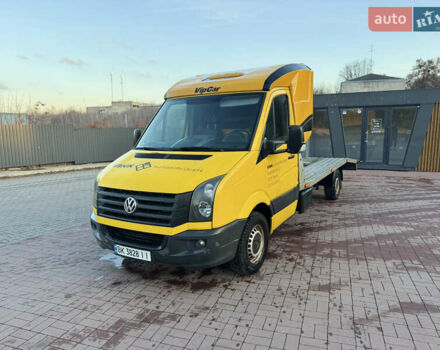 Желтый Фольксваген Крафтер, объемом двигателя 1.97 л и пробегом 475 тыс. км за 16500 $, фото 1 на Automoto.ua