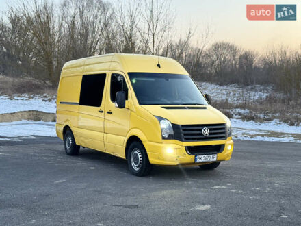 Фольксваген Крафтер 2015 в Ровно на Automoto.ua Желтый Фольксваген Крафтер, объемом двигателя 2 л и пробегом 350 тыс. км за 10000 $, фото 1 на Automoto.ua