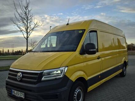 Желтый Фольксваген Крафтер, объемом двигателя 2 л и пробегом 202 тыс. км за 19716 $, фото 1 на Automoto.ua