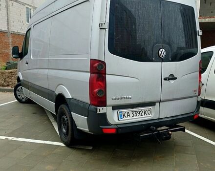 Серый Фольксваген Крафтер, объемом двигателя 2.5 л и пробегом 450 тыс. км за 9500 $, фото 2 на Automoto.ua