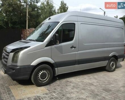 Серый Фольксваген Крафтер, объемом двигателя 2.5 л и пробегом 220 тыс. км за 12500 $, фото 1 на Automoto.ua