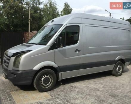 Серый Фольксваген Крафтер, объемом двигателя 2.5 л и пробегом 220 тыс. км за 12500 $, фото 3 на Automoto.ua