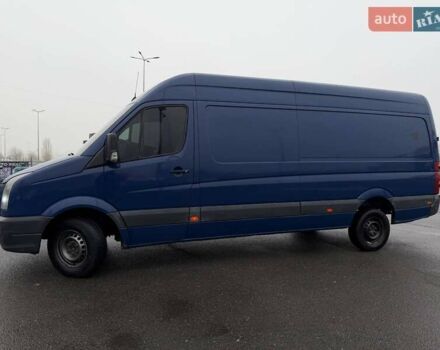 Синий Фольксваген Крафтер, объемом двигателя 2.5 л и пробегом 386 тыс. км за 13800 $, фото 9 на Automoto.ua