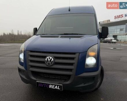 Синий Фольксваген Крафтер, объемом двигателя 2.5 л и пробегом 386 тыс. км за 13800 $, фото 12 на Automoto.ua