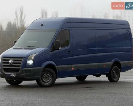 Синий Фольксваген Крафтер, объемом двигателя 2.5 л и пробегом 386 тыс. км за 13800 $, фото 1 на Automoto.ua