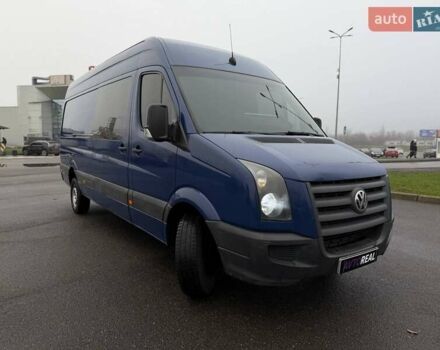 Синий Фольксваген Крафтер, объемом двигателя 2.5 л и пробегом 386 тыс. км за 13800 $, фото 14 на Automoto.ua