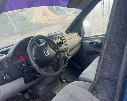 Синий Фольксваген Крафтер, объемом двигателя 2.46 л и пробегом 174 тыс. км за 16000 $, фото 5 на Automoto.ua