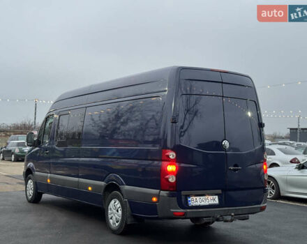 Синий Фольксваген Крафтер, объемом двигателя 2.5 л и пробегом 300 тыс. км за 9900 $, фото 5 на Automoto.ua