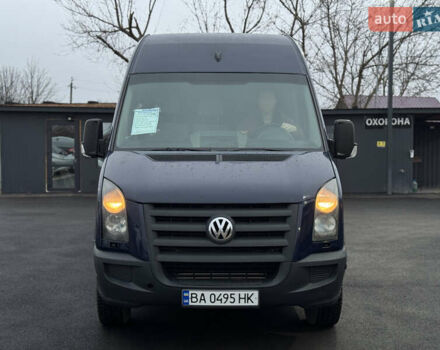 Синий Фольксваген Крафтер, объемом двигателя 2.5 л и пробегом 300 тыс. км за 9900 $, фото 1 на Automoto.ua