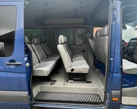 Синий Фольксваген Крафтер, объемом двигателя 2.5 л и пробегом 630 тыс. км за 13000 $, фото 3 на Automoto.ua