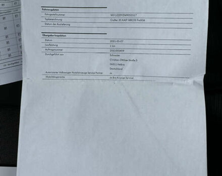 Синий Фольксваген Крафтер, объемом двигателя 1.97 л и пробегом 150 тыс. км за 28500 $, фото 133 на Automoto.ua