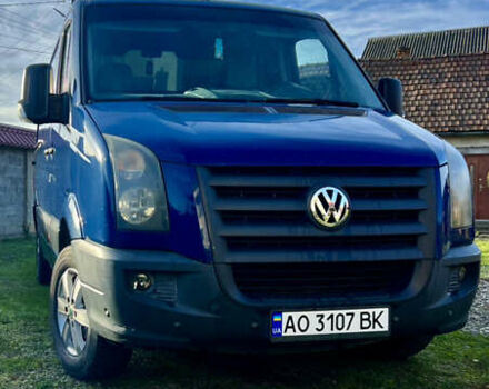Синий Фольксваген Крафтер, объемом двигателя 2.5 л и пробегом 361 тыс. км за 7599 $, фото 2 на Automoto.ua