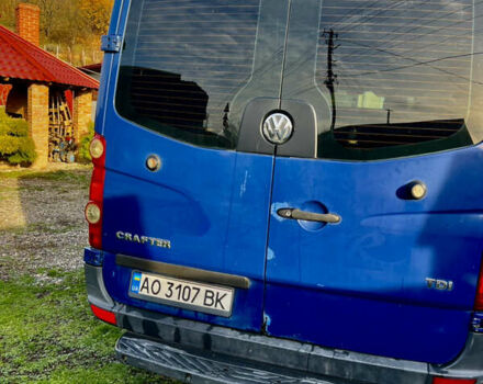 Синий Фольксваген Крафтер, объемом двигателя 2.5 л и пробегом 361 тыс. км за 7599 $, фото 10 на Automoto.ua