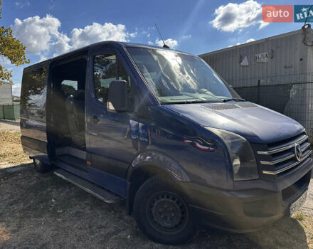 Синий Фольксваген Крафтер, объемом двигателя 1.97 л и пробегом 600 тыс. км за 15500 $, фото 3 на Automoto.ua