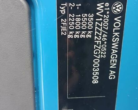 Синій Фольксваген Крафтєр, об'ємом двигуна 2 л та пробігом 212 тис. км за 18200 $, фото 9 на Automoto.ua