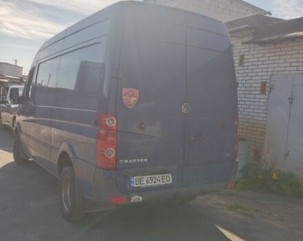 Синий Фольксваген Крафтер, объемом двигателя 2.5 л и пробегом 504 тыс. км за 10800 $, фото 4 на Automoto.ua