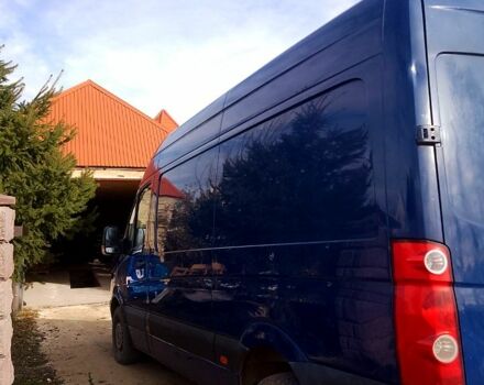 Синий Фольксваген Крафтер, объемом двигателя 2.5 л и пробегом 255 тыс. км за 9600 $, фото 4 на Automoto.ua