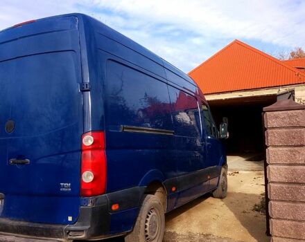 Синий Фольксваген Крафтер, объемом двигателя 2.5 л и пробегом 255 тыс. км за 9600 $, фото 5 на Automoto.ua