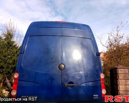 Синий Фольксваген Крафтер, объемом двигателя 2.5 л и пробегом 255 тыс. км за 9600 $, фото 8 на Automoto.ua