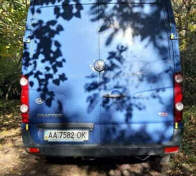 Синий Фольксваген Крафтер, объемом двигателя 2.46 л и пробегом 229 тыс. км за 20000 $, фото 9 на Automoto.ua