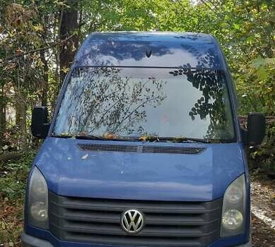 Синий Фольксваген Крафтер, объемом двигателя 2.46 л и пробегом 229 тыс. км за 20000 $, фото 5 на Automoto.ua