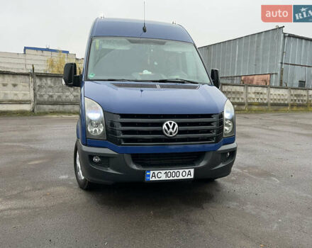Синий Фольксваген Крафтер, объемом двигателя 2.46 л и пробегом 415 тыс. км за 14500 $, фото 15 на Automoto.ua