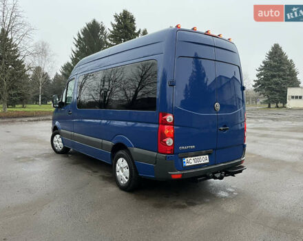 Синий Фольксваген Крафтер, объемом двигателя 2.46 л и пробегом 415 тыс. км за 14500 $, фото 13 на Automoto.ua