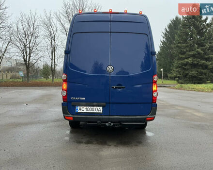 Синий Фольксваген Крафтер, объемом двигателя 2.46 л и пробегом 415 тыс. км за 14500 $, фото 12 на Automoto.ua