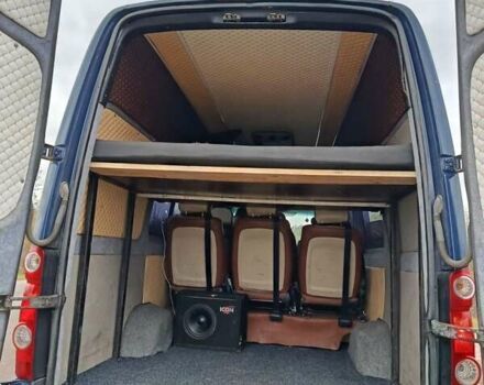 Синий Фольксваген Крафтер, объемом двигателя 2.5 л и пробегом 800 тыс. км за 10100 $, фото 7 на Automoto.ua