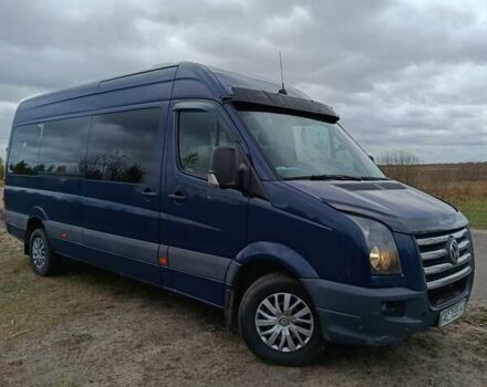 Синий Фольксваген Крафтер, объемом двигателя 2.5 л и пробегом 800 тыс. км за 10100 $, фото 2 на Automoto.ua