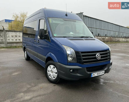Синий Фольксваген Крафтер, объемом двигателя 2.46 л и пробегом 415 тыс. км за 14500 $, фото 1 на Automoto.ua