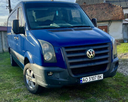 Синий Фольксваген Крафтер, объемом двигателя 2.5 л и пробегом 361 тыс. км за 7599 $, фото 1 на Automoto.ua