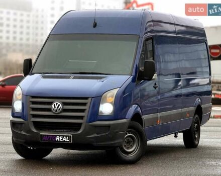 Синий Фольксваген Крафтер, объемом двигателя 2.5 л и пробегом 386 тыс. км за 13800 $, фото 1 на Automoto.ua